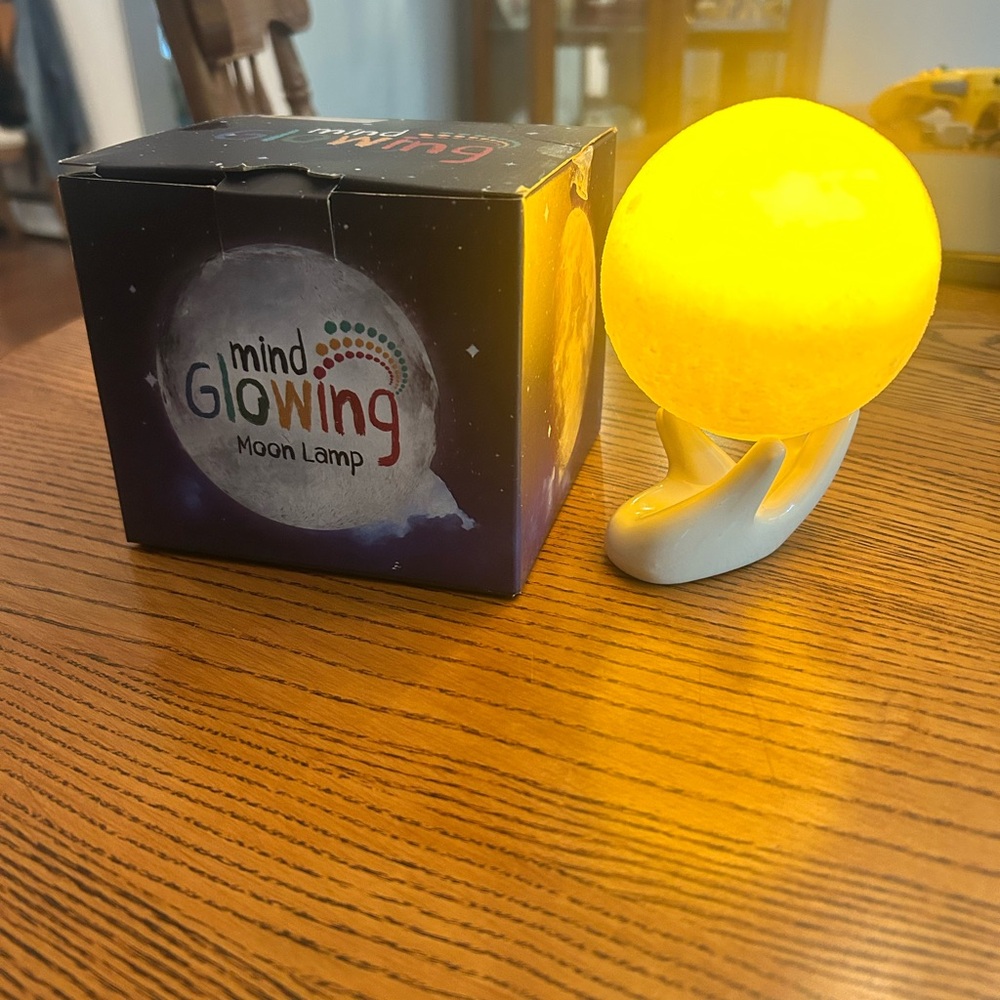 Yellow Moon Lamp